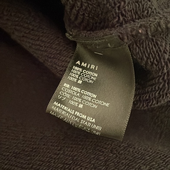 Amiri peace butterfly crewneck sweater - Picture 5 of 6